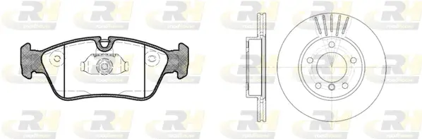 Brake Kit, disc brake (8384.02)