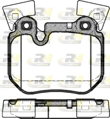 Brake Pad Set, disc brake (21373.00)