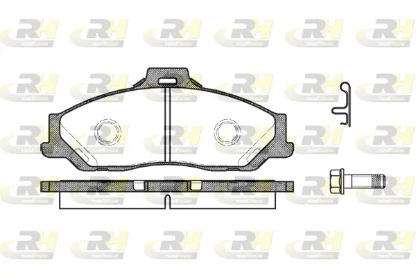 Brake Pad Set, disc brake (2730.01)