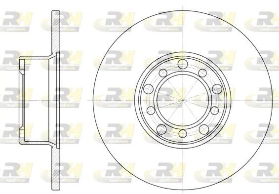 Brake Disc (6272.00)