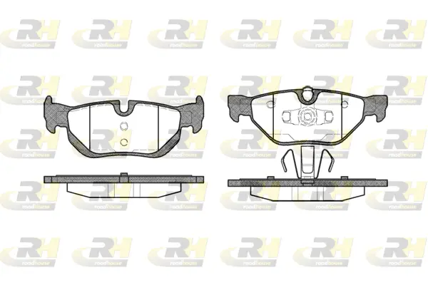 Brake Pad Set, disc brake (21145.00)