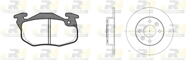 Brake Kit, disc brake (8192.04)