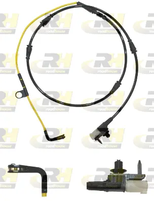Warning Contact, brake pad wear (001137)