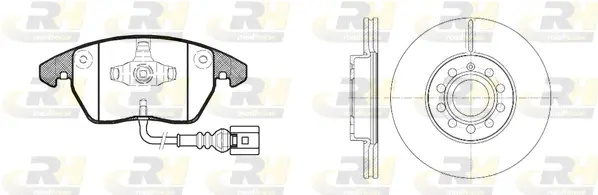 Brake Kit, disc brake (81030.00)