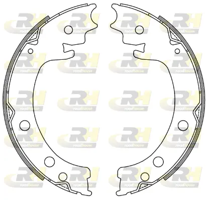 Brake Shoe, parking brake (4629.00)