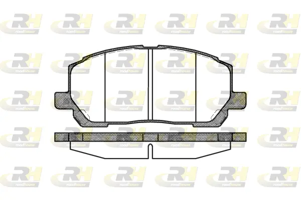 Brake Pad Set, disc brake (2855.00)