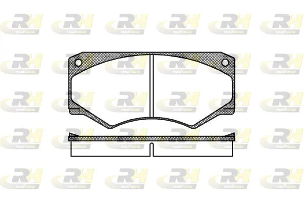 Brake Pad Set, disc brake (2047.00)
