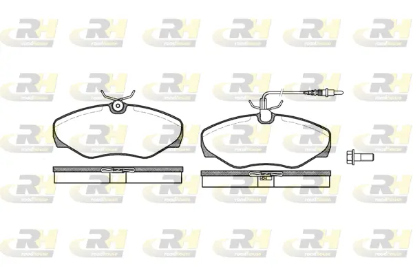 Brake Pad Set, disc brake (2834.01)