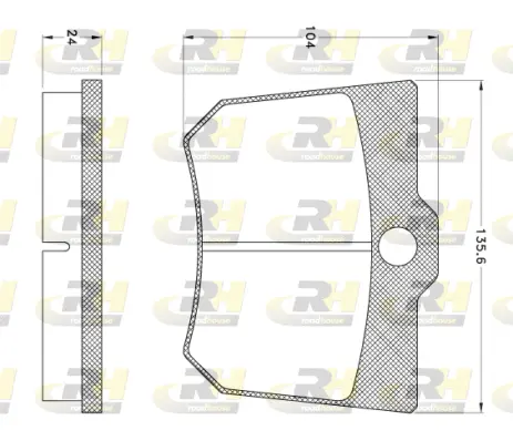 Brake Pad Set, disc brake (JSX 2910.15)