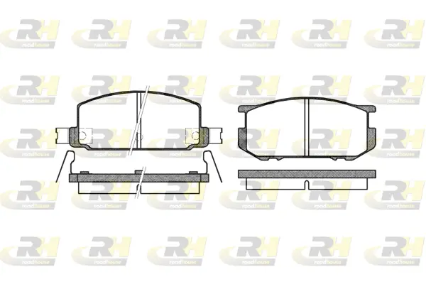 Brake Pad Set, disc brake (2109.22)