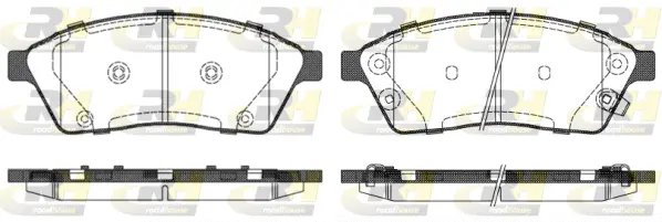 Brake Pad Set, disc brake (21411.00)