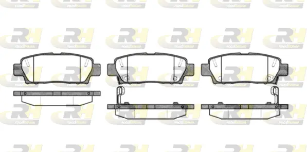 Brake Pad Set, disc brake (2632.02)
