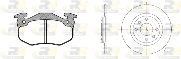 Brake Kit, disc brake (8144.00)