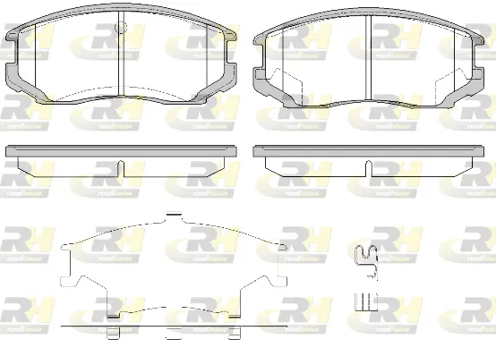 Brake Pad Set, disc brake (2357.32)