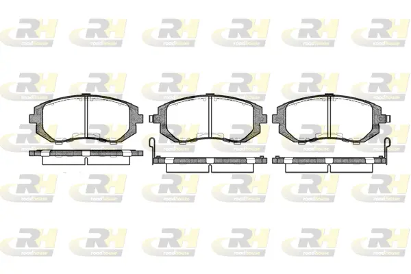 Brake Pad Set, disc brake (2951.02)