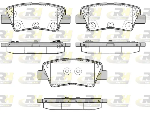 Brake Pad Set, disc brake (21362.85)