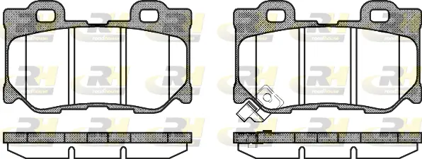 Brake Pad Set, disc brake (21365.01)