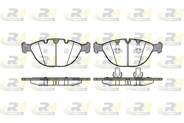 Brake Pad Set, disc brake (2958.00)