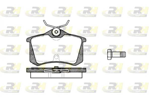 Brake Pad Set, disc brake (2263.20)