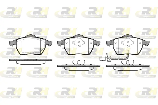 Brake Pad Set, disc brake (2390.11)