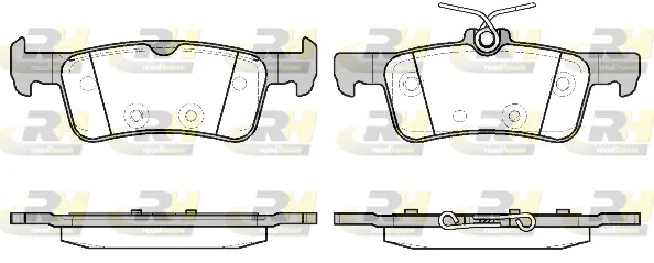 Brake Pad Set, disc brake (21563.20)