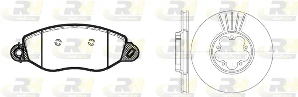 Brake Kit, disc brake (8772.03)