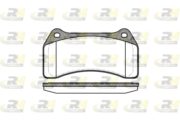 Brake Pad Set, disc brake (2895.00)