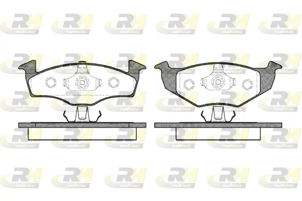 Brake Pad Set, disc brake (2609.00)