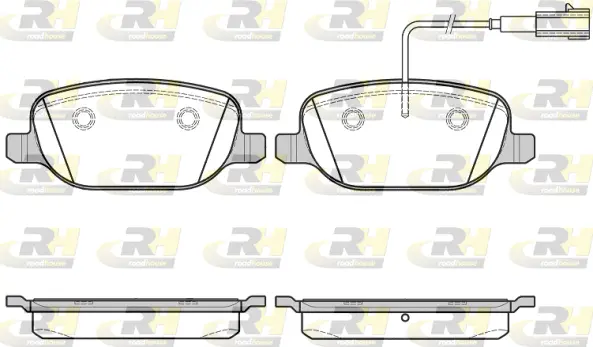 Brake Pad Set, disc brake (2878.12)