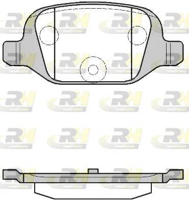 Brake Pad Set, disc brake (2727.00)