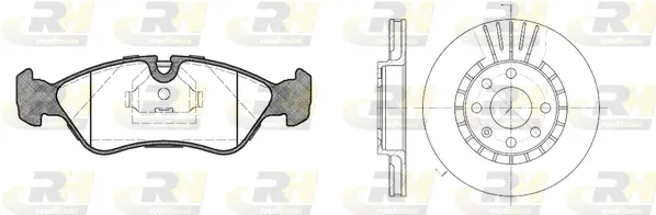 Brake Kit, disc brake (8286.00)