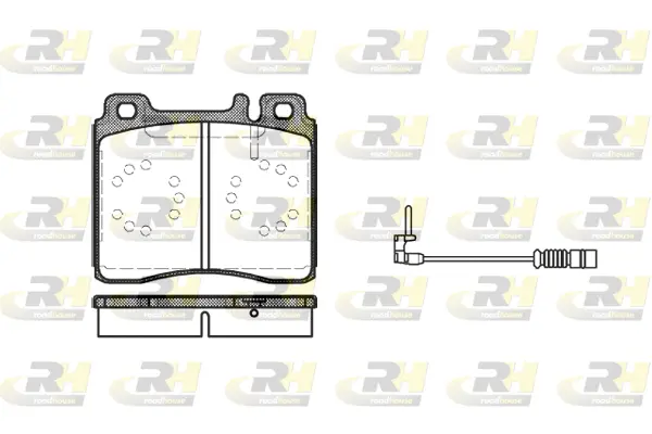 Brake Pad Set, disc brake (2420.02)