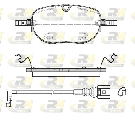 Brake Pad Set, disc brake (21963.01)