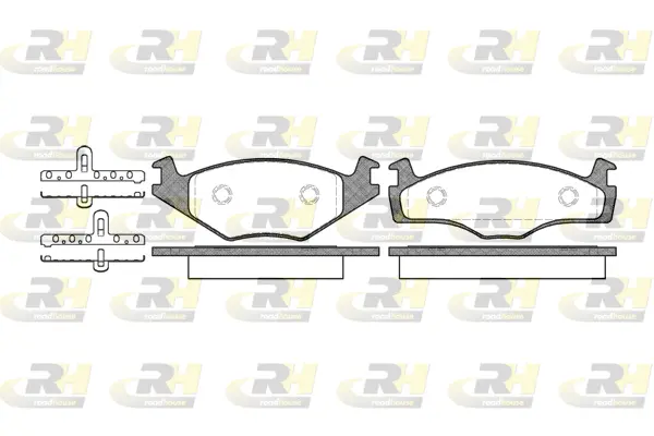 Brake Pad Set, disc brake (2171.05)