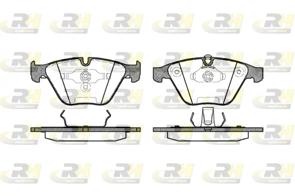 Brake Pad Set, disc brake (2857.00)