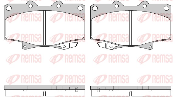 Brake Pad Set, disc brake (0429.04)