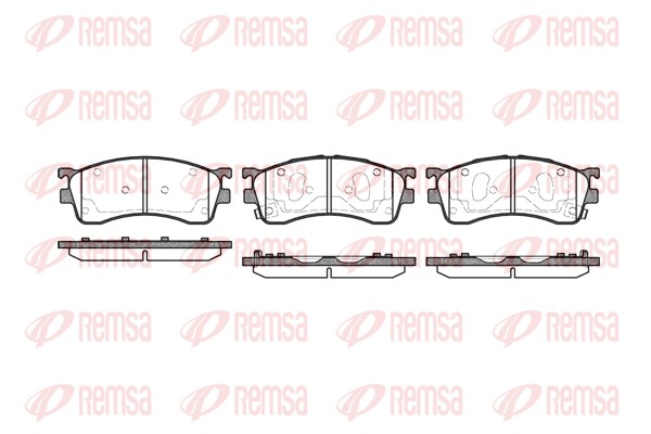 Brake Pad Set, disc brake (0415.52)