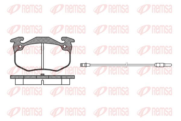 Brake Pad Set, disc brake (0144.92)