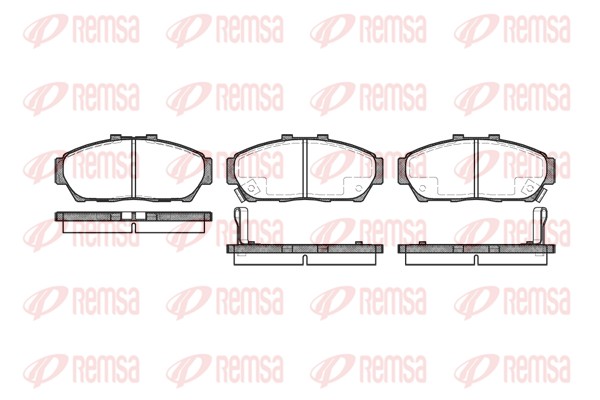 Brake Pad Set, disc brake (0464.02)
