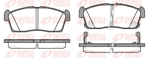 Brake Pad Set, disc brake (1199.02)