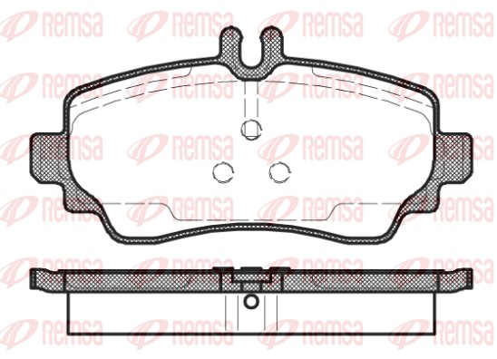 Brake Pad Set, disc brake (0650.02)
