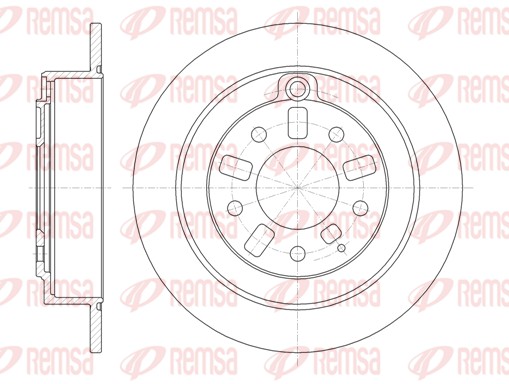 Brake Disc (6923.00)