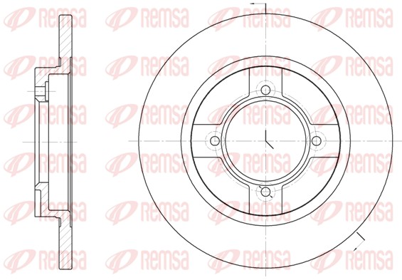 Brake Disc (6396.00)