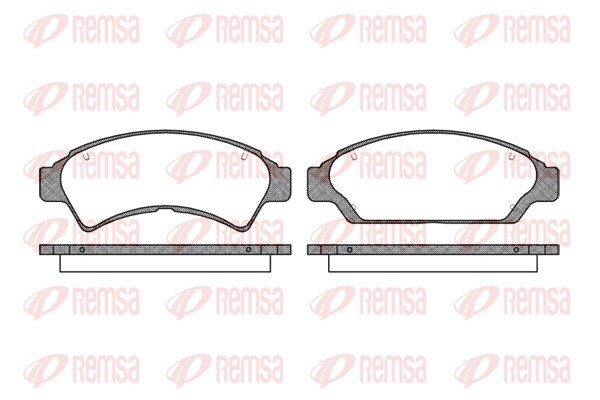 Brake Pad Set, disc brake (0642.00)