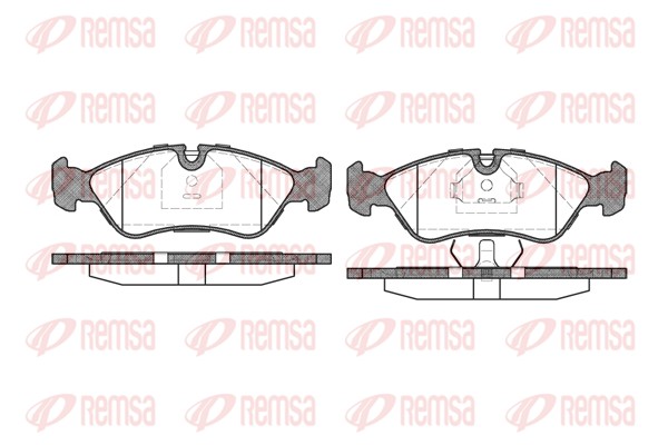 Brake Pad Set, disc brake (0286.30)