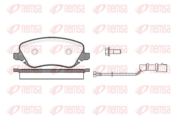 Brake Pad Set, disc brake (0879.02)