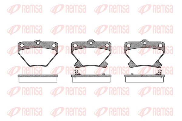 Brake Pad Set, disc brake (0741.02)
