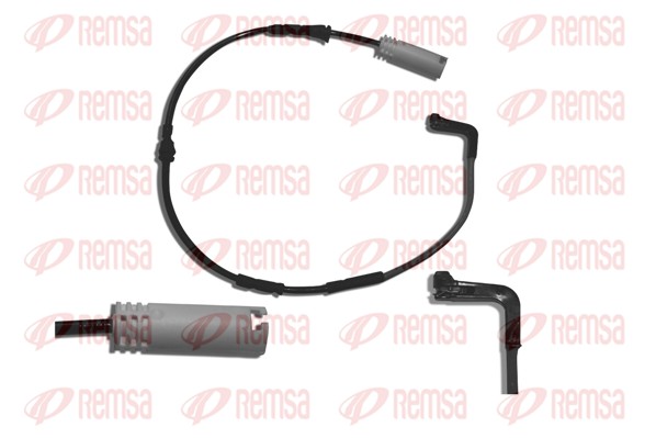 Warning Contact, brake pad wear (001111)