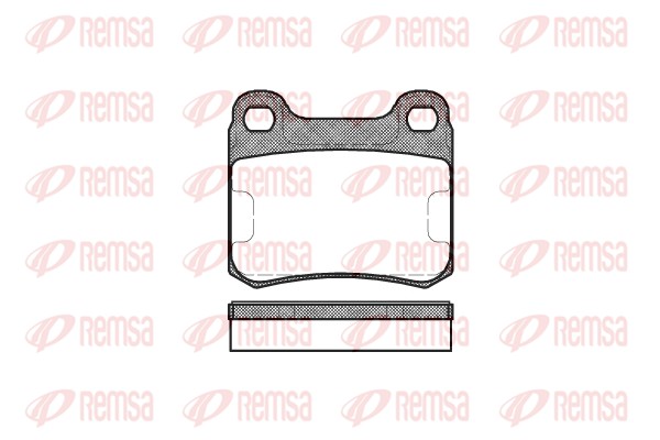Brake Pad Set, disc brake (0157.00)