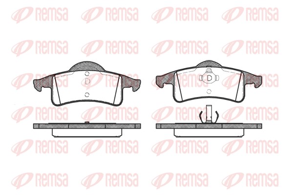Brake Pad Set, disc brake (0758.00)